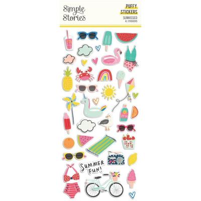 Simple Stories Sunkissed Sticker - Puffy Stickers
